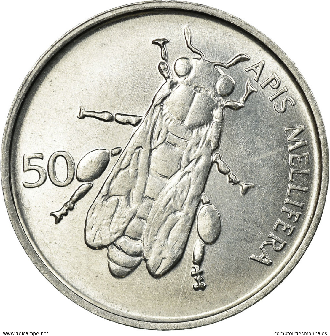 Monnaie, Slovénie, 50 Stotinov, 1996, SUP, Aluminium, KM:3 - Slovénie