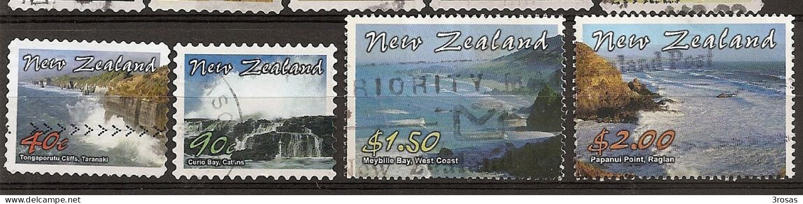 Nouvelle-Zelande New Zealand 200- Vues Views Obl - Usados
