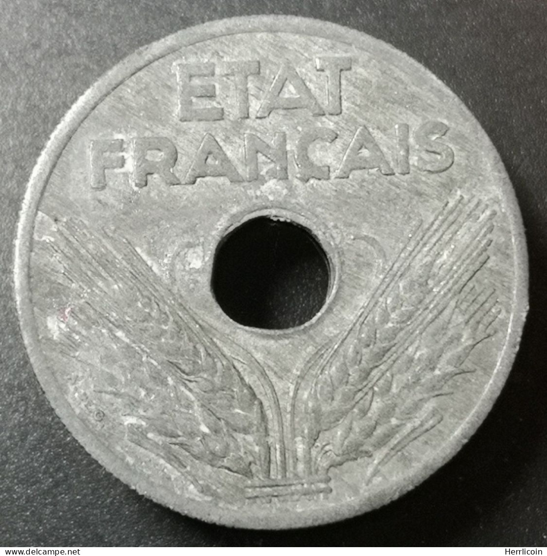 Monnaie France - 1941 - 20 Centimes Etat Français Type Vingt - 20 Centimes