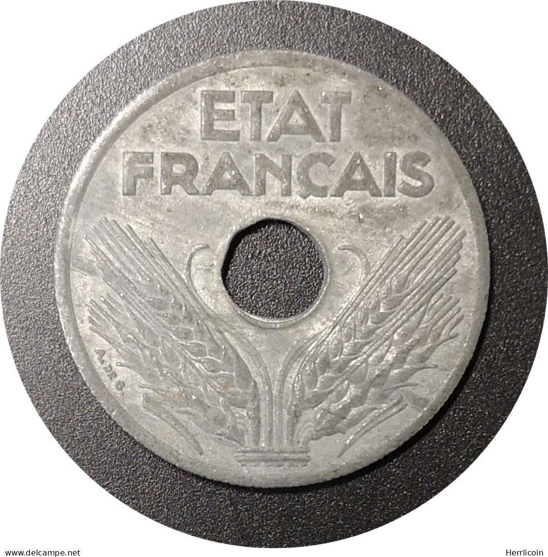 Monnaie France - 1941 - 20 Centimes Etat Français Type Vingt - 20 Centimes