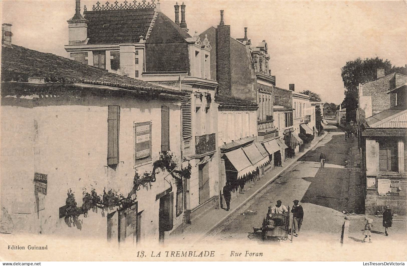 FRANCE - La Tremblade - Vue Sur La Rue Foran - Carte Postale Ancienne - La Tremblade