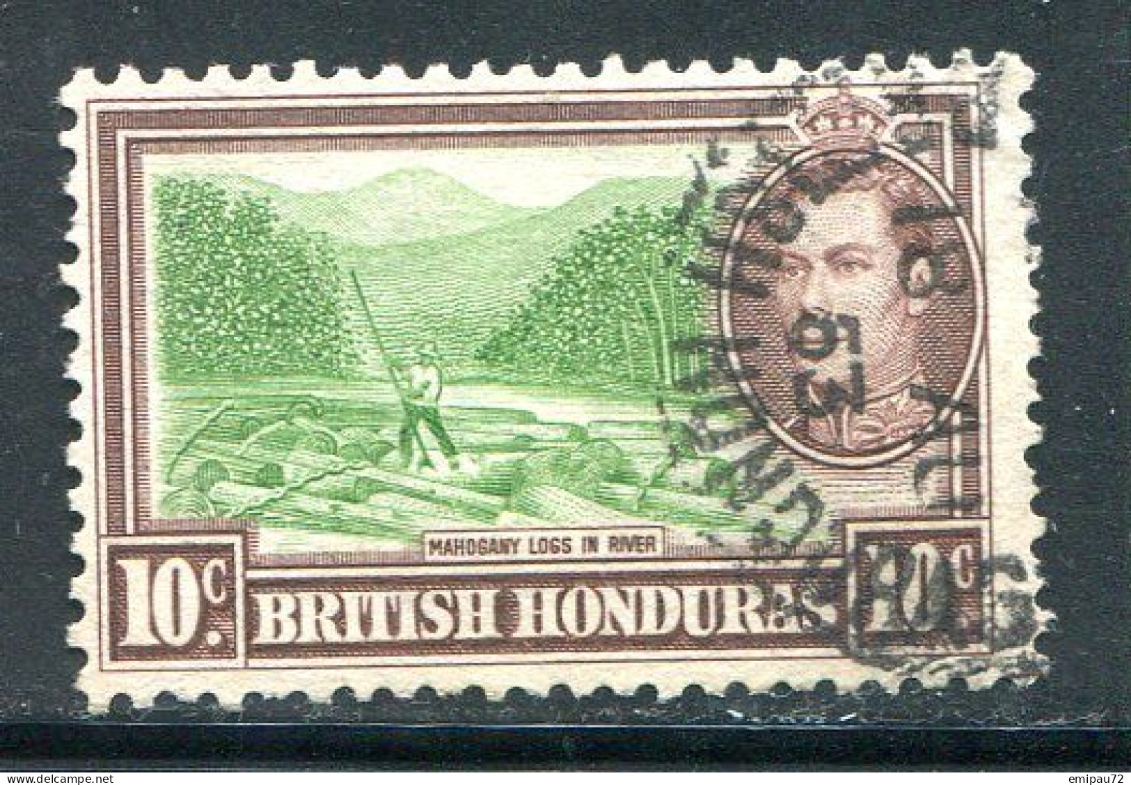 HONDURAS BRITANNIQUE- Y&T N°123- Oblitéré - Honduras Britannico (...-1970)