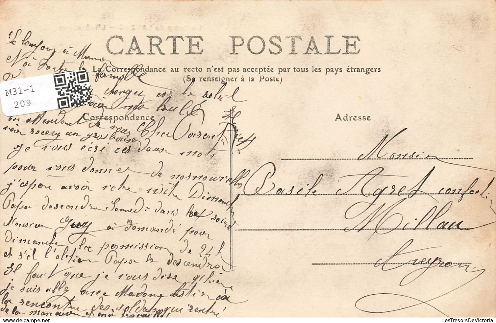 FRANCE - La Cavalerie - Le Camp Du Larzac - Vue Sur L'infirmerie - Carte Postale Ancienne - La Cavalerie