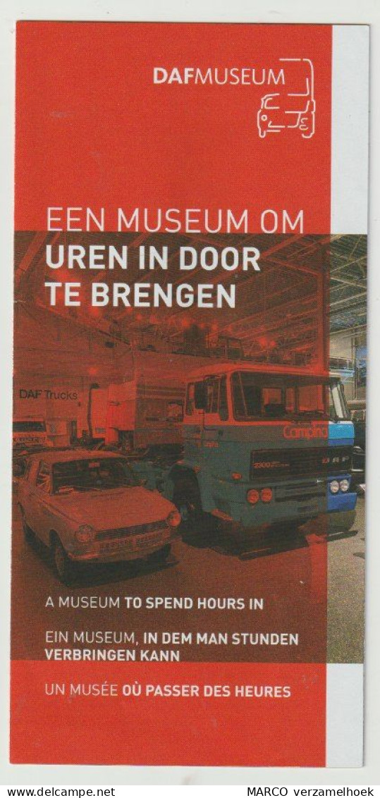 Brochure-leaflet: DAF Museum Eindhoven (NL) - LKW