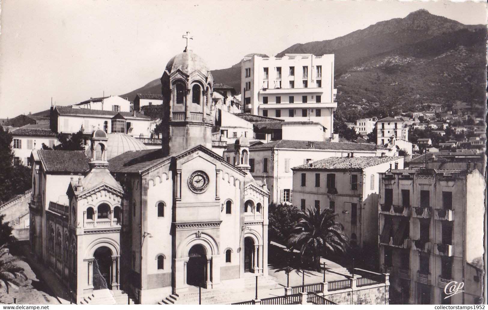 BOUGIE LE QUARTIER DE L'EGLISE POSTCARD - Chiese