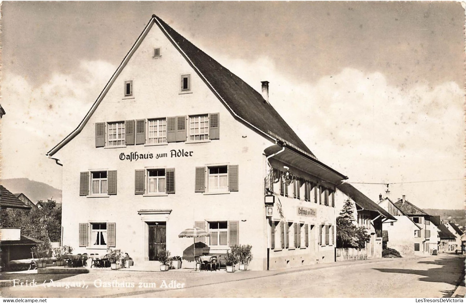 SUISSE - Argovie - Frick - Gasthaus Zum Adler - Carte Postale Ancienne - Sonstige & Ohne Zuordnung