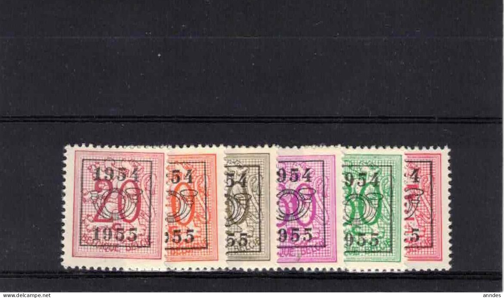 Pre Nrs 646/51  Xx Zeer Mooi - Rollenmarken 1930-..