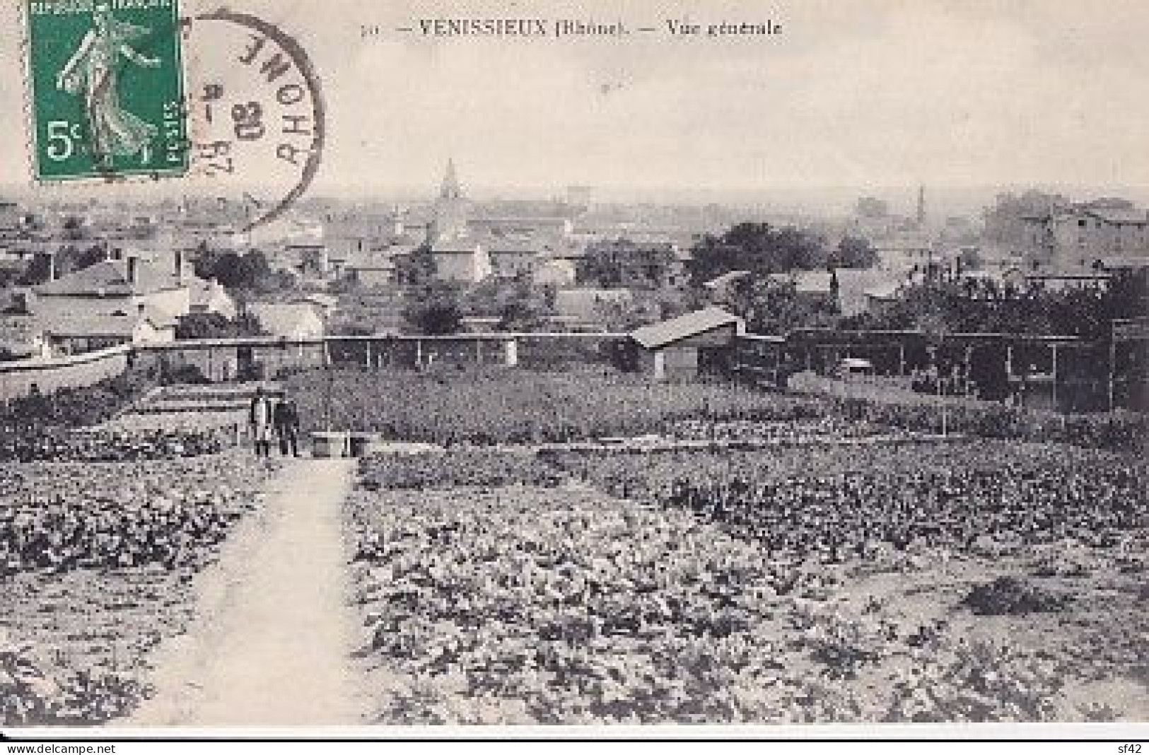 VENISSIEUX                        VUE GENERALE    LES JARDINS - Vénissieux