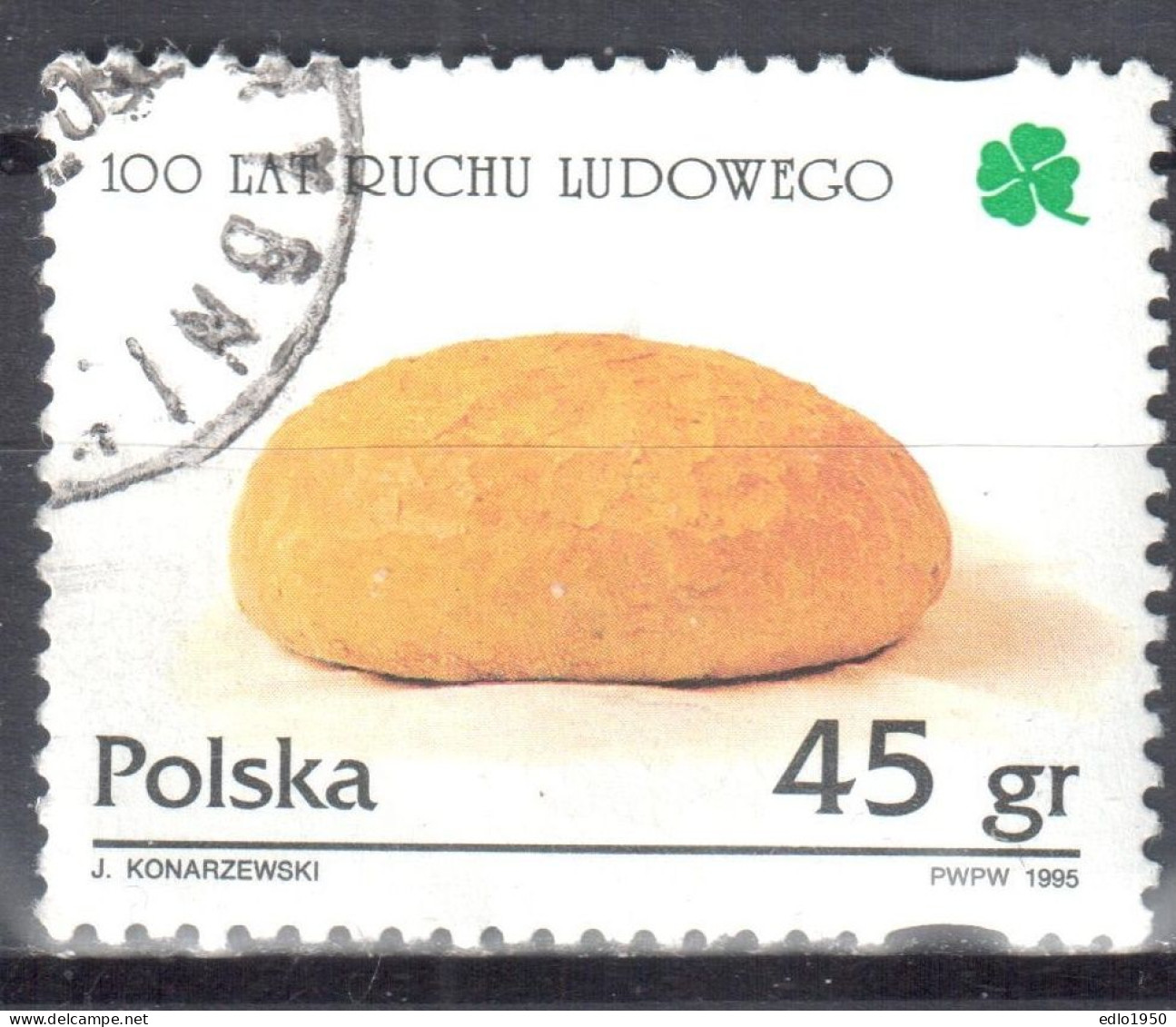 Poland 1995 Polish Peasants’ Movement Cent. - Mi 3547 - Used Gestempelt - Used Stamps