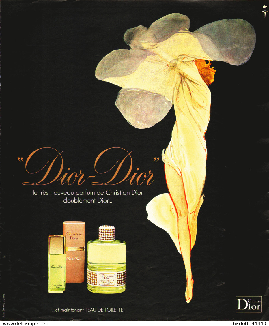 PUB PARFUM ( DIOR ) Par " GRUAU " 1977 ( 2 ) - Non Classificati