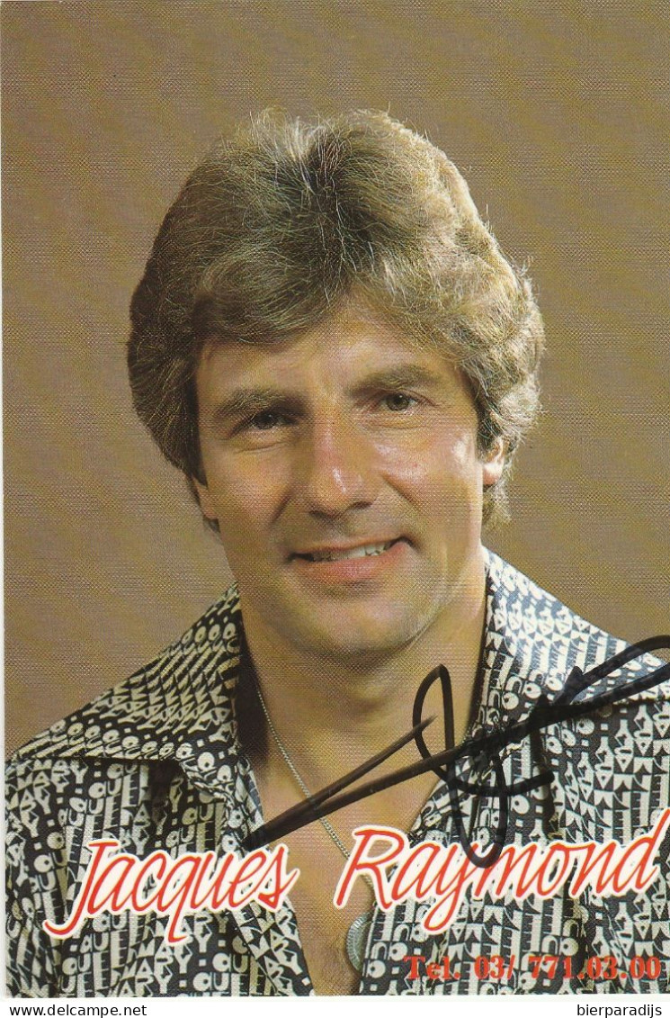 JACQUES  RAYMOND   - WAS  INGEKLEEFT - Autographs