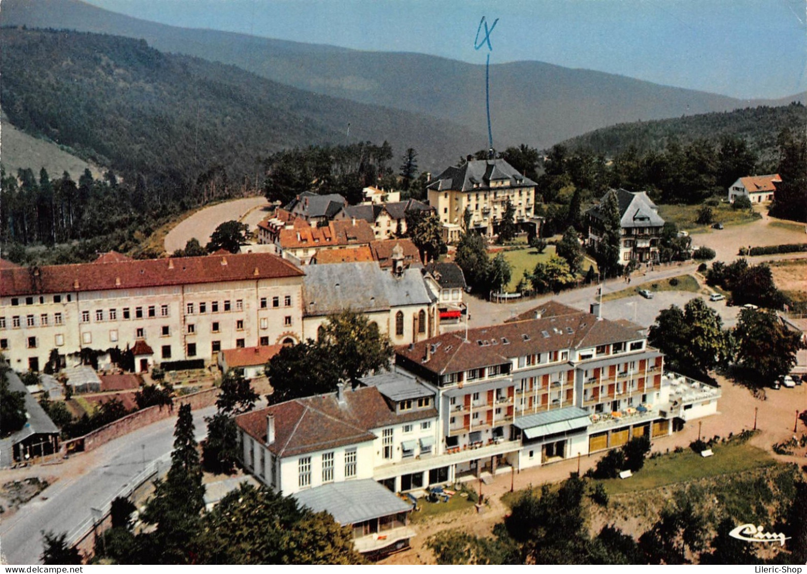 Les Trois-Épis (68) - Vue Générale Aérienne - Éditions Combier CPSM GF - Trois-Epis