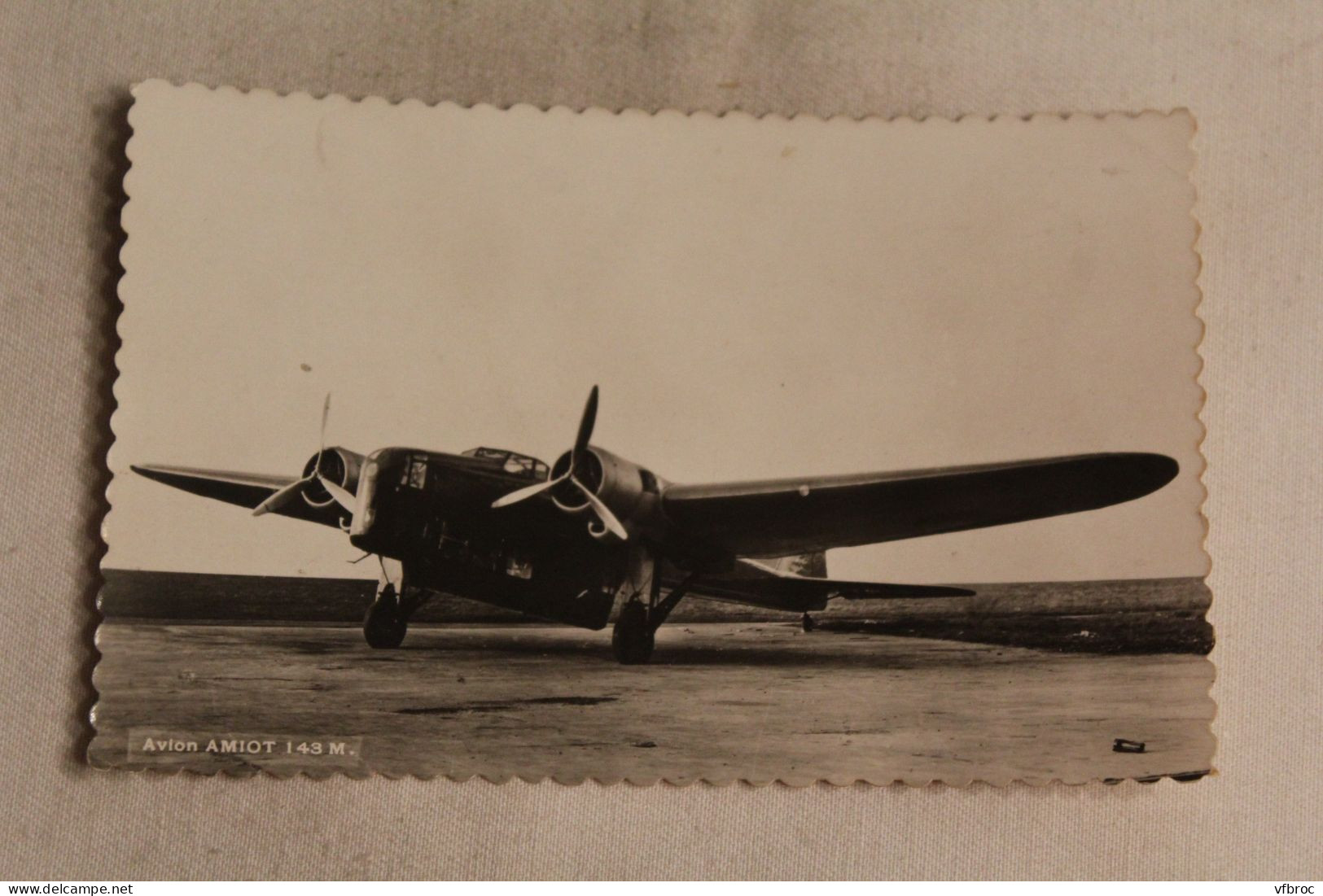 Cpsm, Avion Amiot 143 M, Aviation - 1919-1938: Entre Guerres