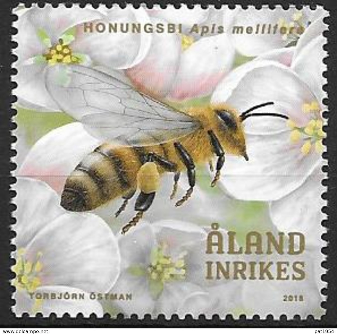 Aland 2018 N° 455 Neuf Abeille - Aland