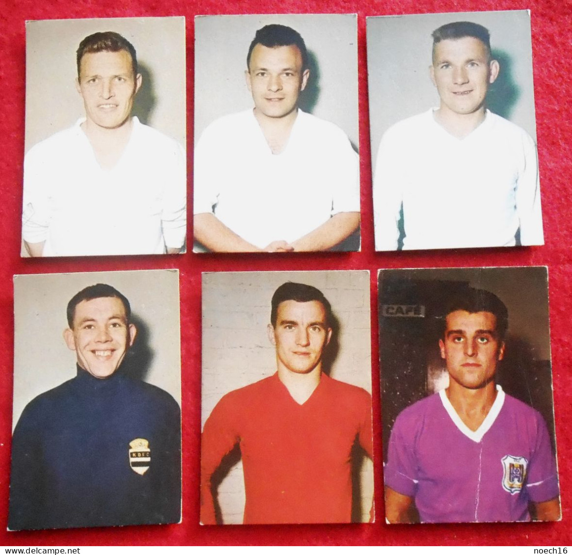 Lot 29 Chromos/Images Années 60, Trade Cards. Joueurs de Football, Clubs belges.