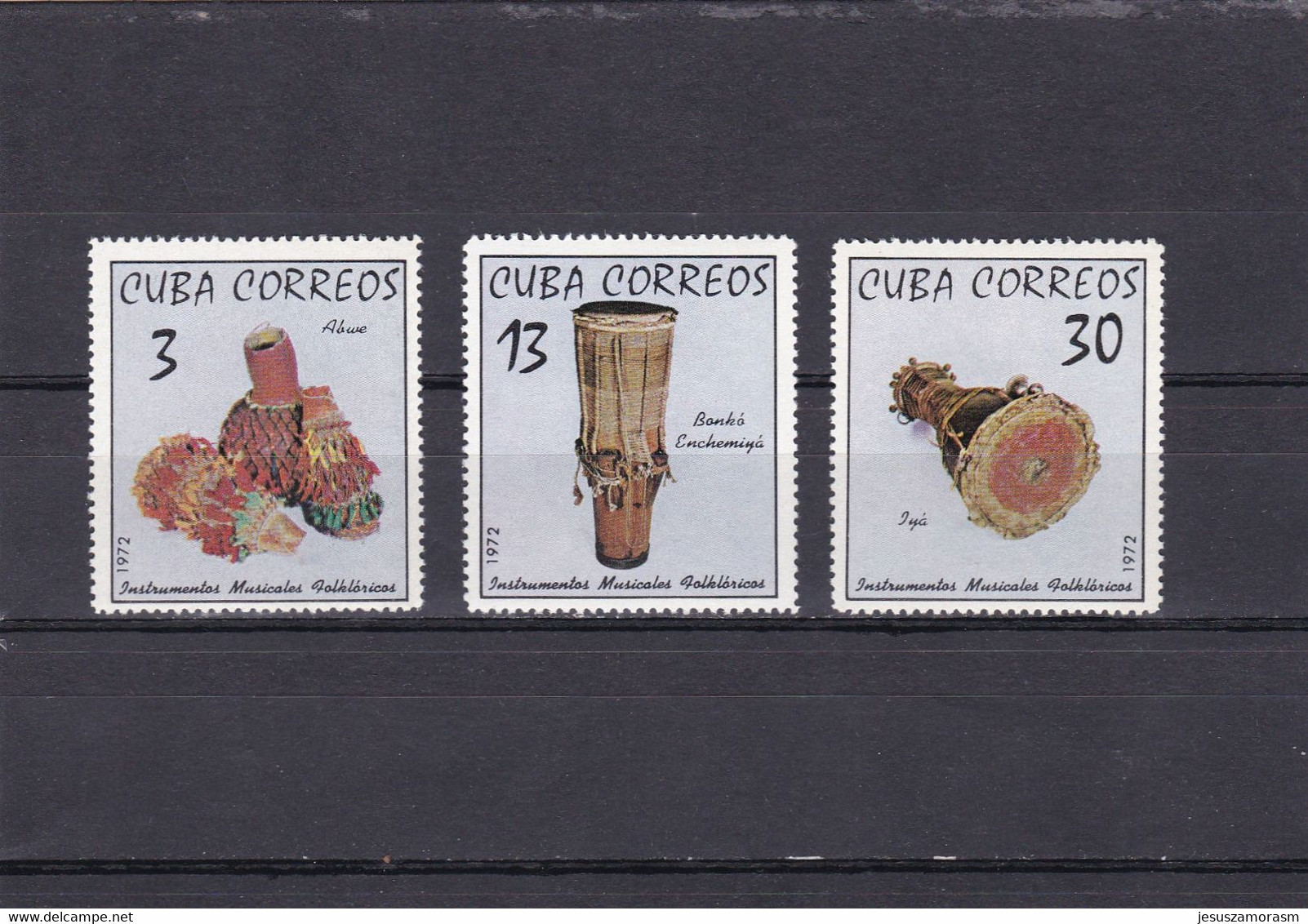Cuba Nº 1618 Al 1620 Con Charnela - Nuovi