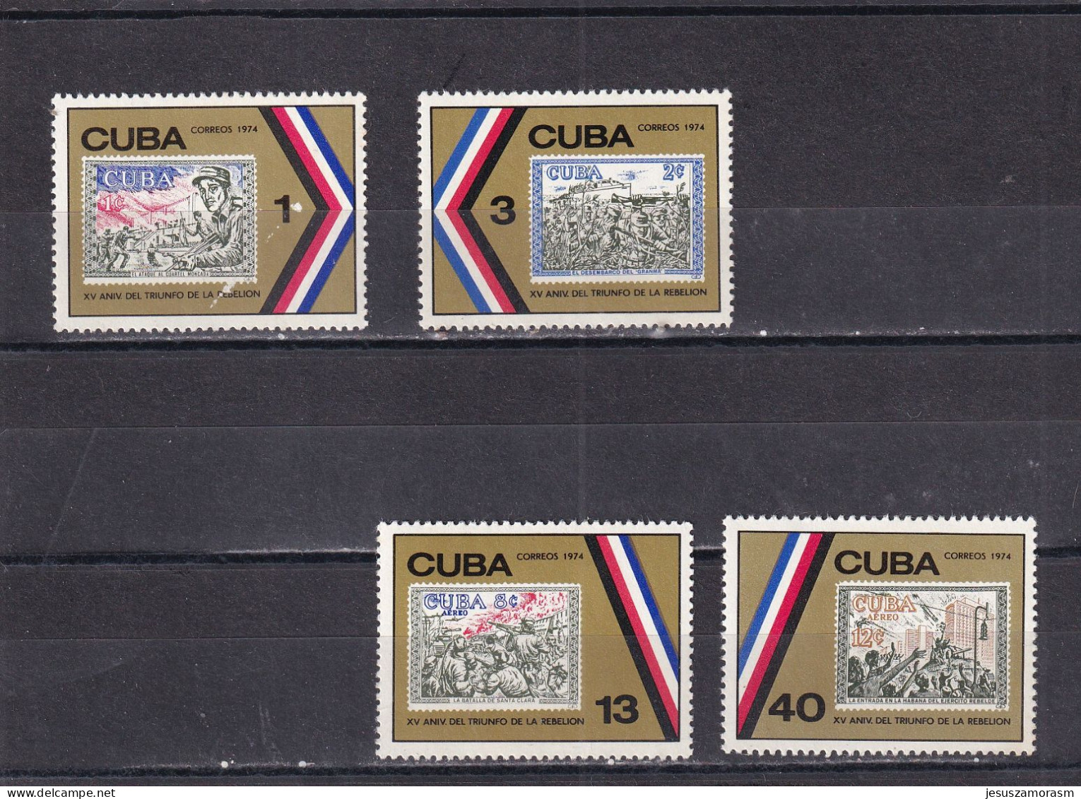 Cuba Nº 1729 Al 1732 Con Defectos - Unused Stamps