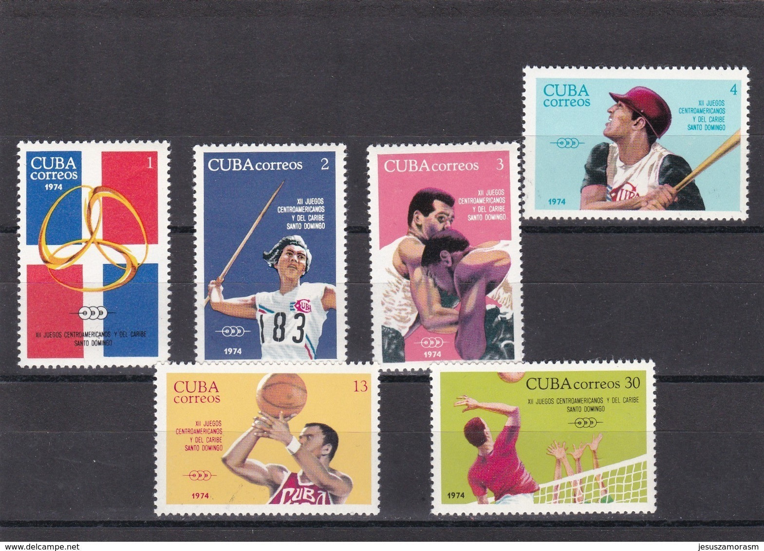 Cuba Nº 1740 Al 1745 - Unused Stamps