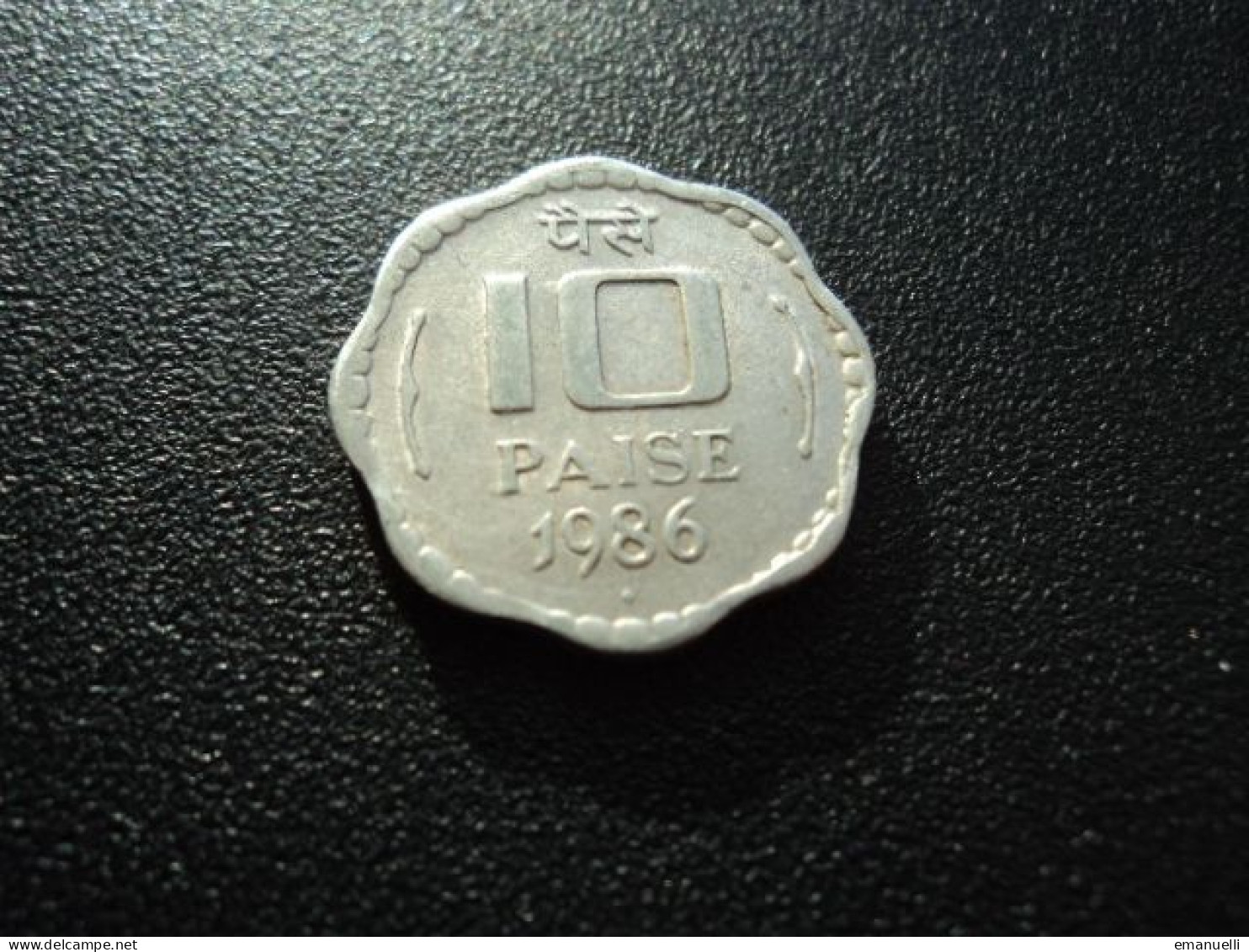 INDE : 10 PAISE   1986 (B)    KM 39     SUP - Inde