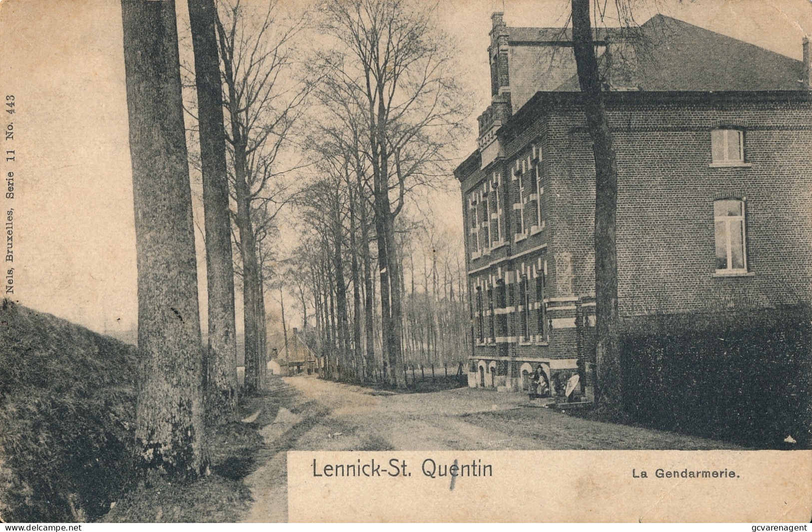 LENNICK ST.QUENTIN   LA GENDARMERIE         2 SCANS - Lennik