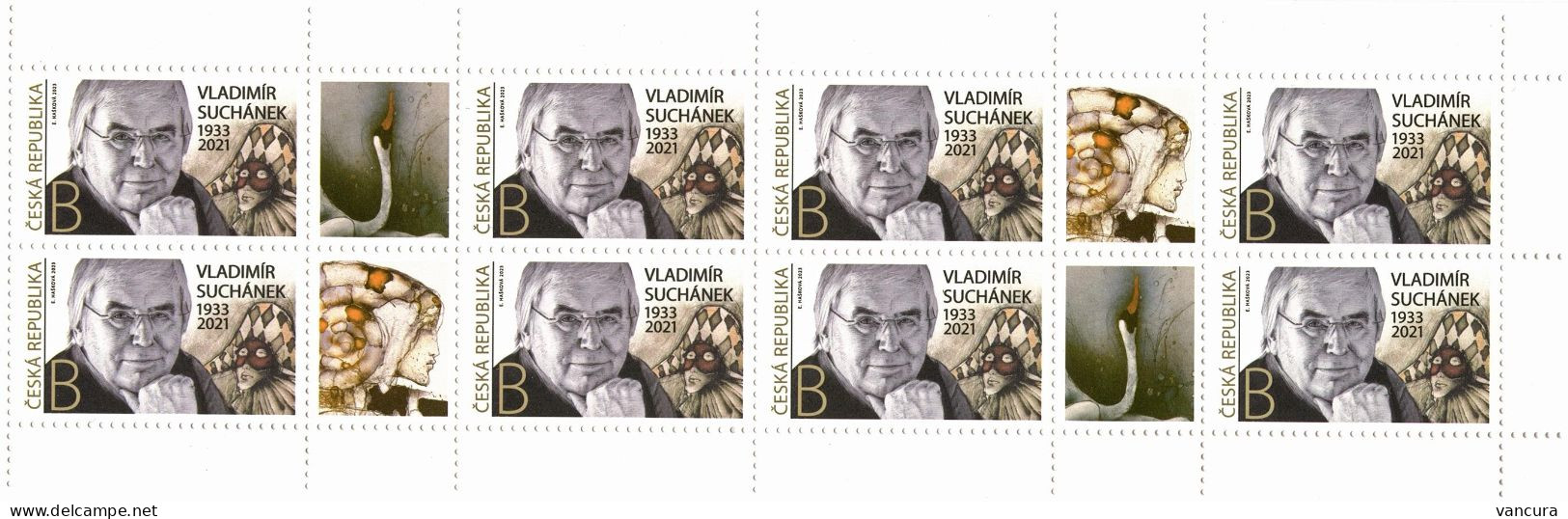 Booklet 1187 Czech Republic Traditions Of The Czech Stamp Design Vladimir Suchanek 2023 - Unused Stamps