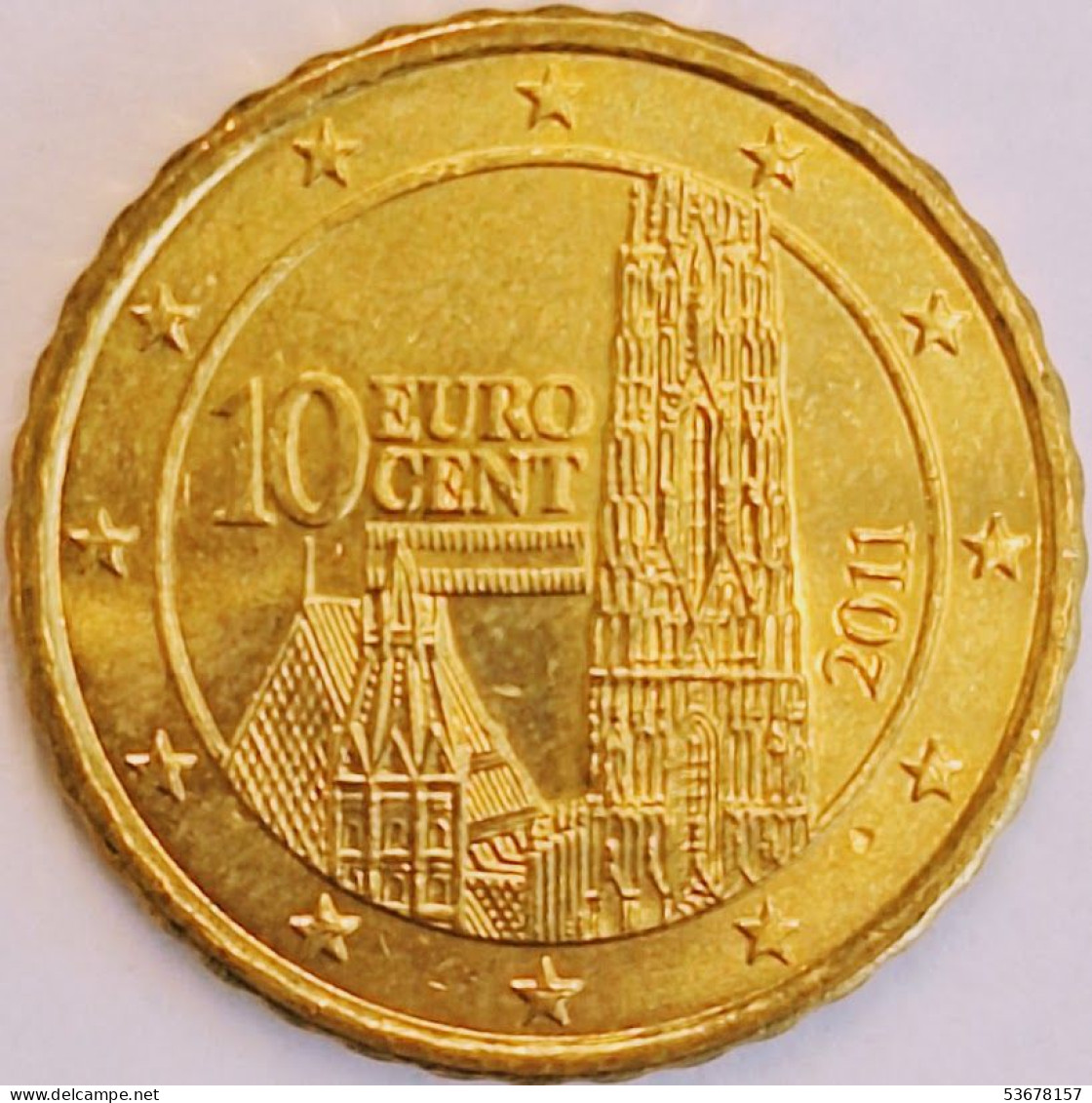 Austria - 10 Euro Cent 2011, KM# 3139 (#3044) - Autriche