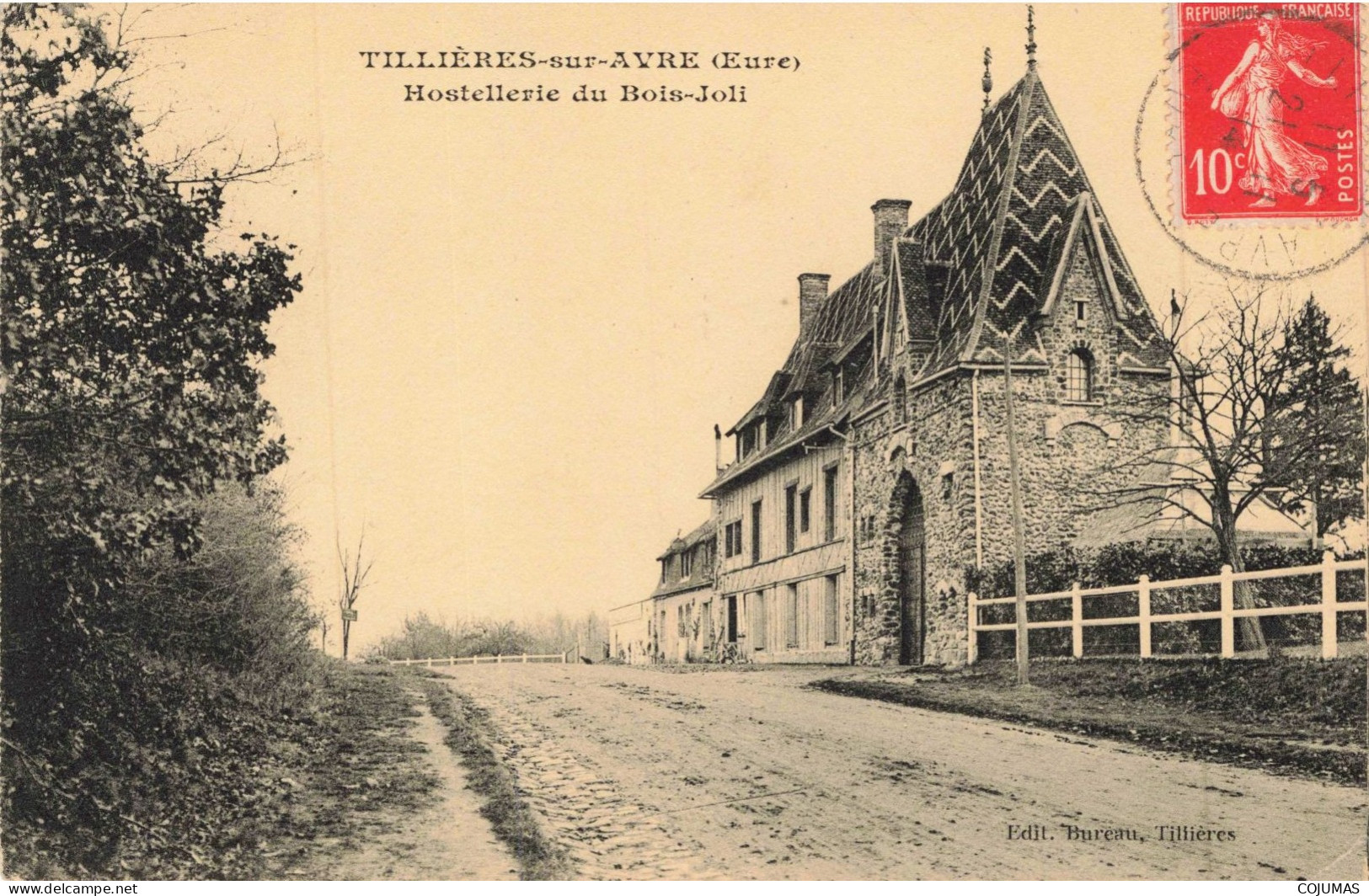 27 - TILLIERES SUR AVRE _S25049_ Hostellerie Du Bois Joli - Tillières-sur-Avre
