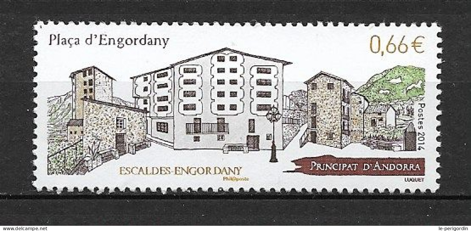 ANDORRE FR ,  No 754 , NEUF , ** , SANS CHARNIERE, TTB . - Ungebraucht