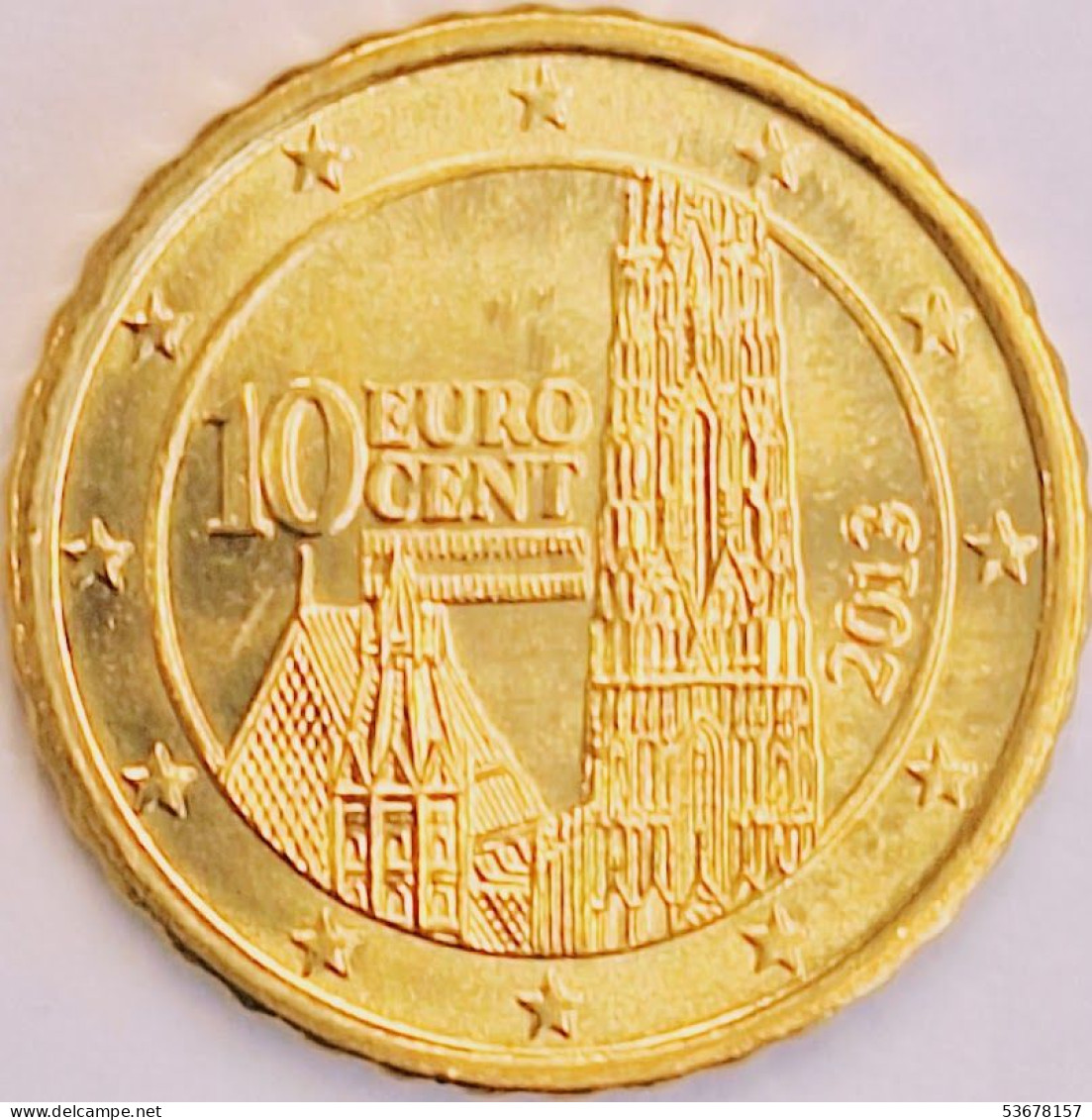 Austria - 10 Euro Cent 2013, KM# 3139 (#3045) - Autriche