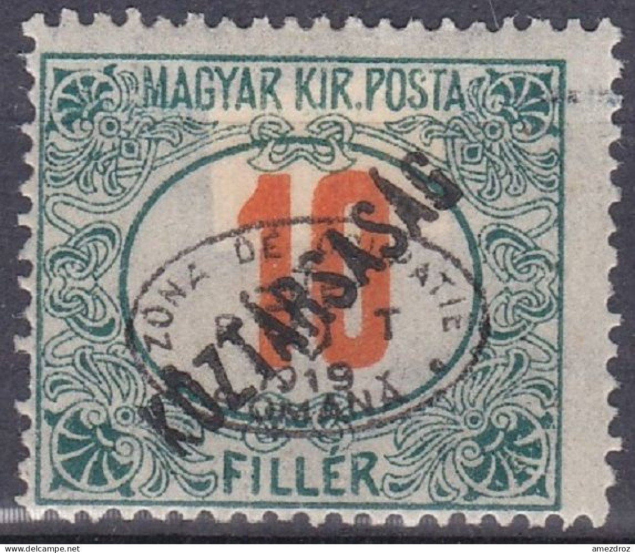 Hongrie Debreczen Debrecen 1919 Taxe N° 13 * (K12) - Debreczen