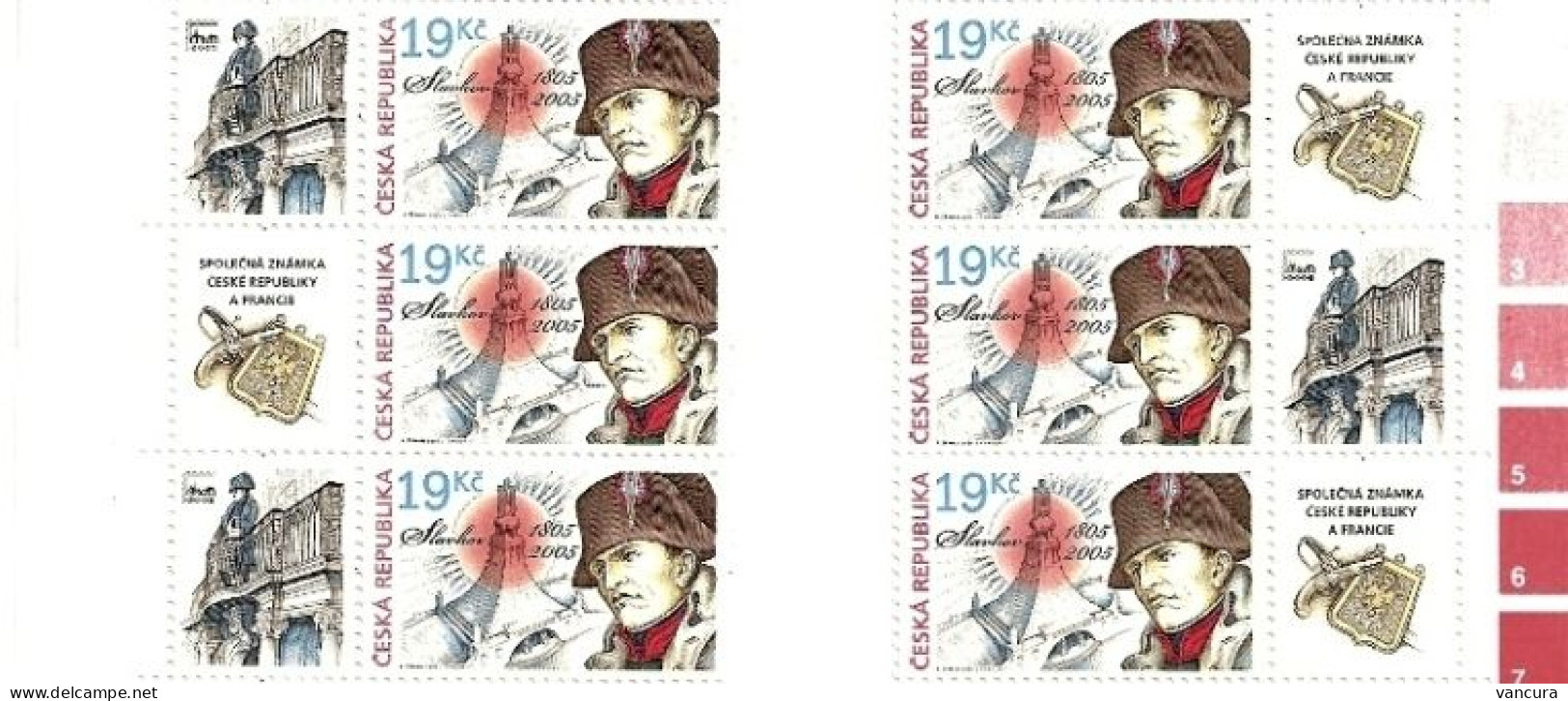 ** 434 Czech Republic - Battle OF AUSTERLITZ (Slavkov) 2005 ** - Unused Stamps