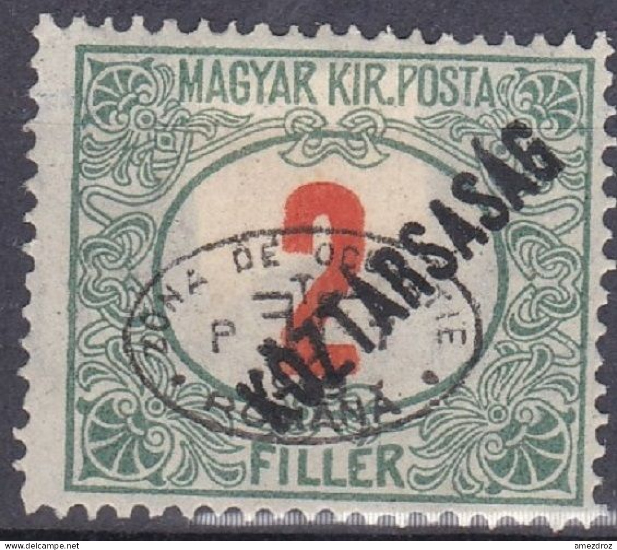 Hongrie Debreczen Debrecen 1919 Taxe N° 11 * (K12) - Debreczen