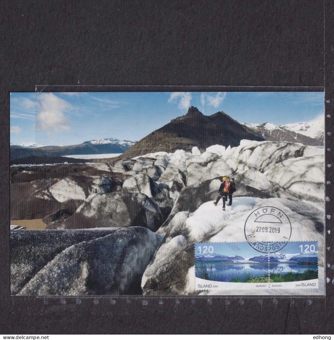 [Carte Maximum / Maximum Card / Maximumkarte] Iceland 2009 | Skaftafell, Sepac World Heritage Site - Tarjetas – Máxima