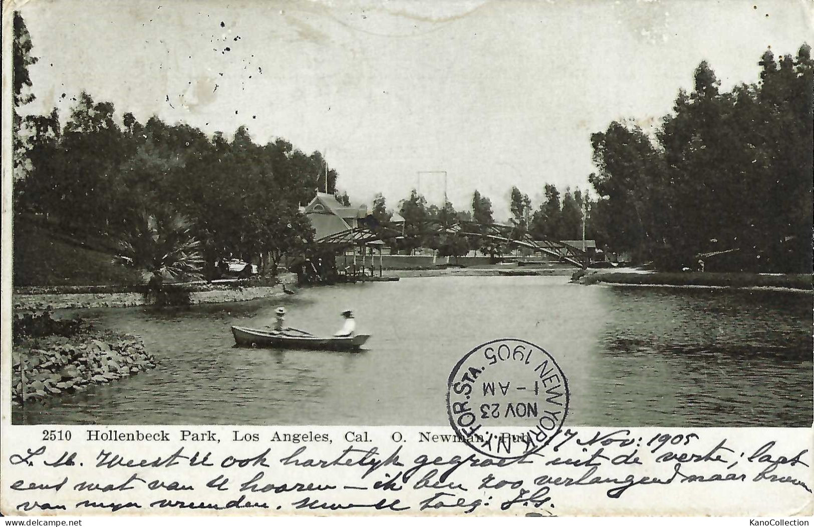 Los Angeles, Hollenbeck Park, Gelaufen 1905 - Los Angeles