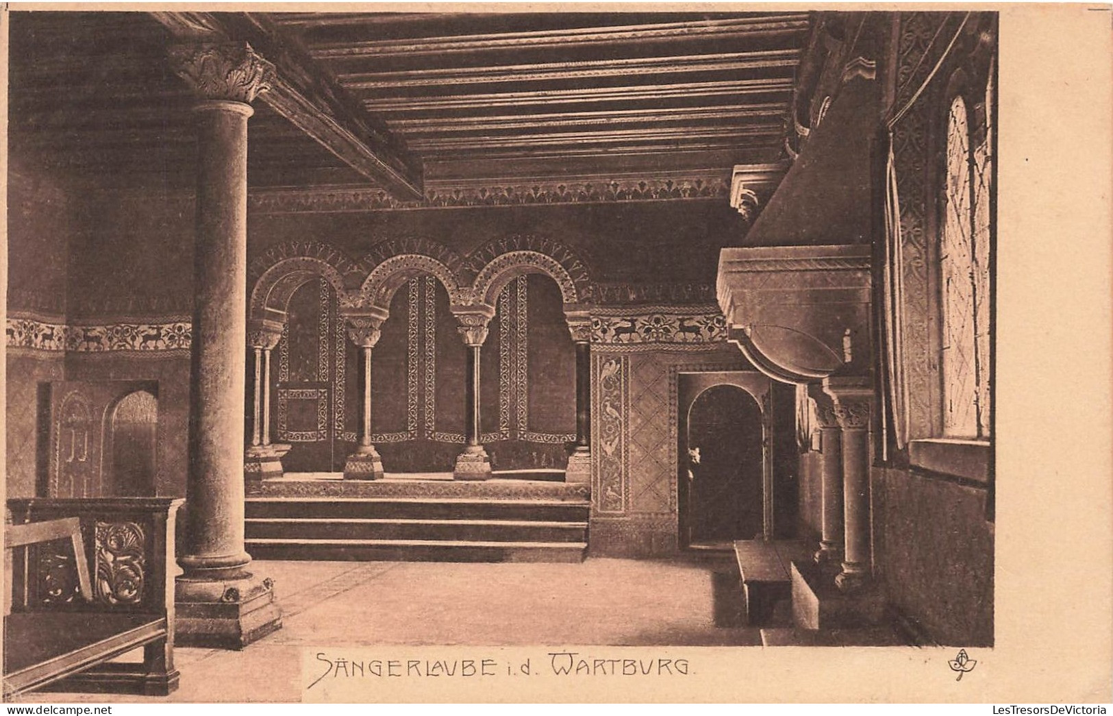 ALLEMAGNE - Eisenach - Château De Wartbourg - Carte Postale Ancienne - Eisenach