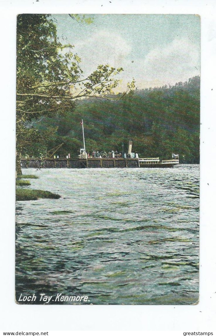 Scotland Postcard  Perthshire Loch Tay Kenmore  By. J.w.b. London Unused - Perthshire
