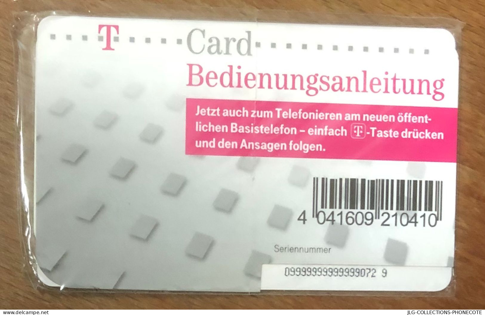 GERMANIA AVION T CARD DUMMY RECHARGE GSM NSB SCHEDA PREPAID PREPAYÉE NO TELECARTE TELEFONKARTE PHONECARD CALLING CARD - GSM, Voorafbetaald & Herlaadbare Kaarten