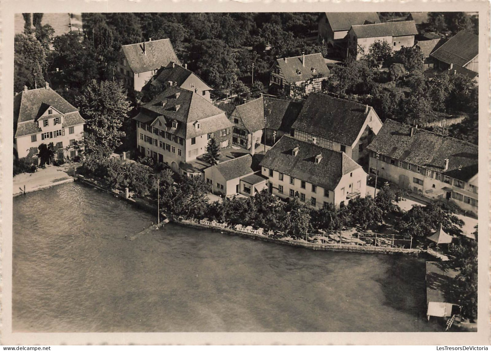 SUISSE - Hotel Restaurant Bad Uttwil Am Bodensee - Carte Postale Ancienne - Other & Unclassified