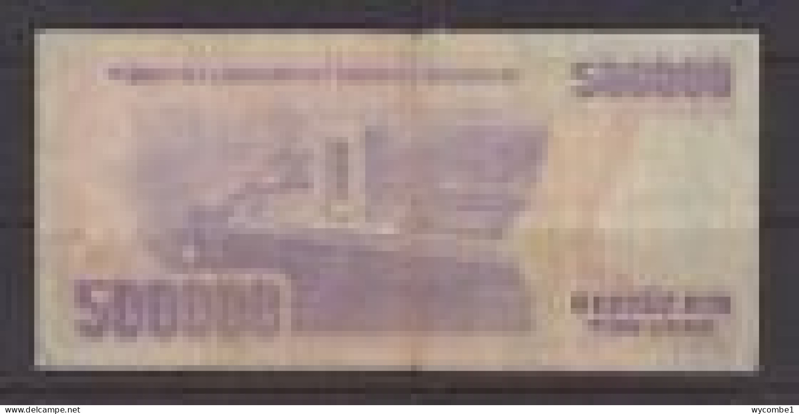 TURKEY - 1970 500000 Lirasi Circulated Banknote As Scans - Turquie