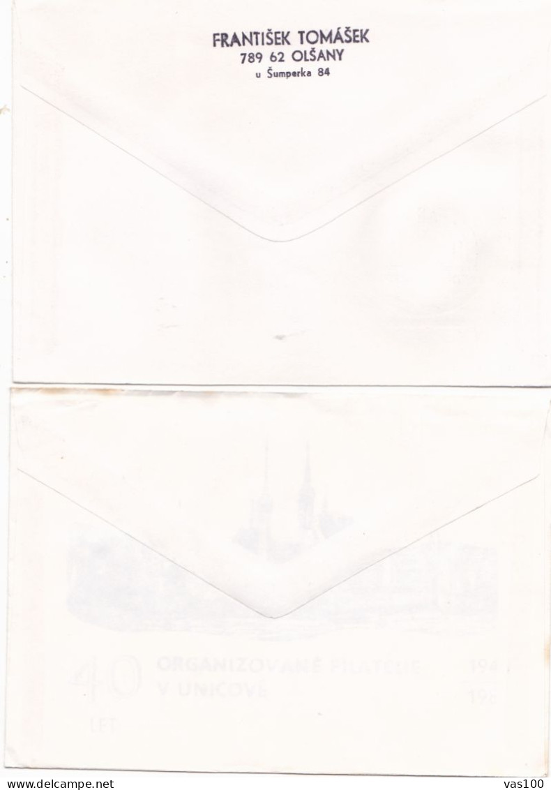 COVERS  CIRCULATED 1990 - Cartas & Documentos