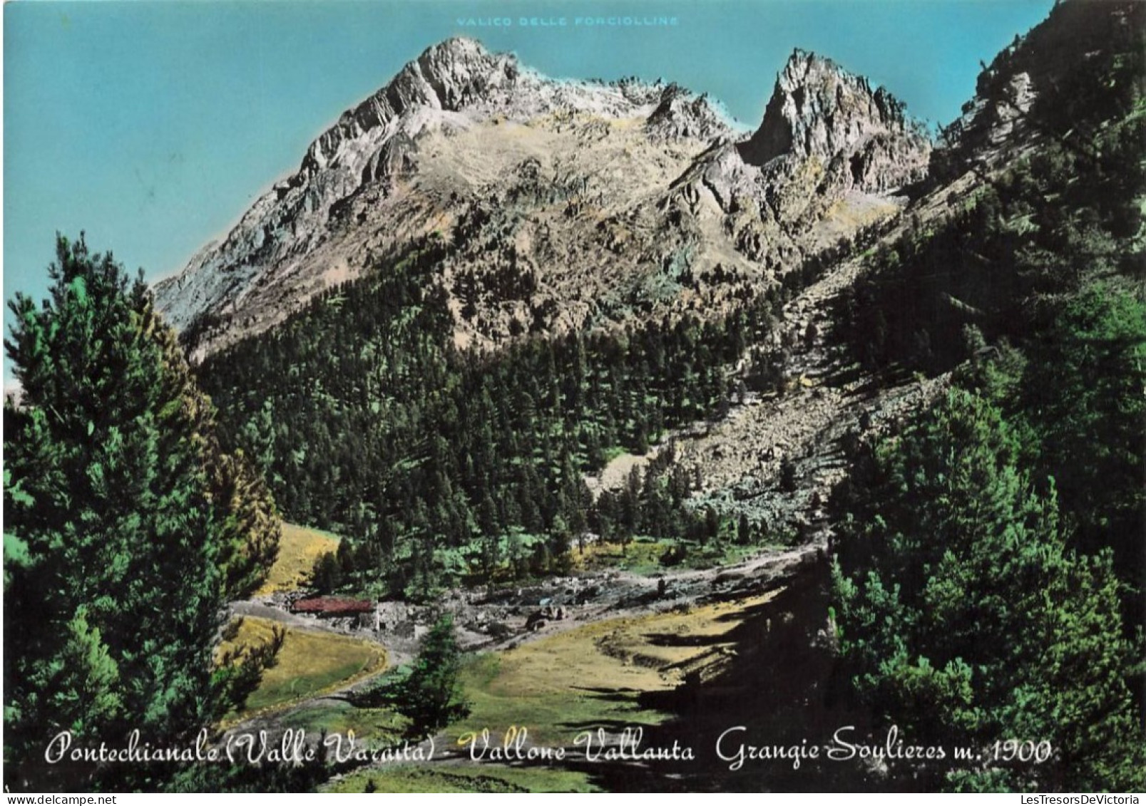 ITALIE - Cueno - Pontechianale M 1614 - Vallone Vallanta - Grangie Soulieres M1900 - Carte Postale - Cuneo