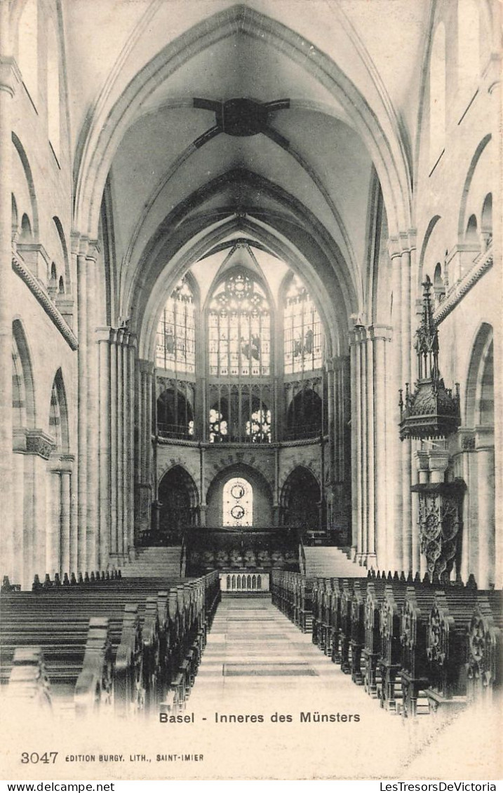 SUISSE - Bâle - Intérieur De Monastère - Carte Postale Ancienne - Autres & Non Classés