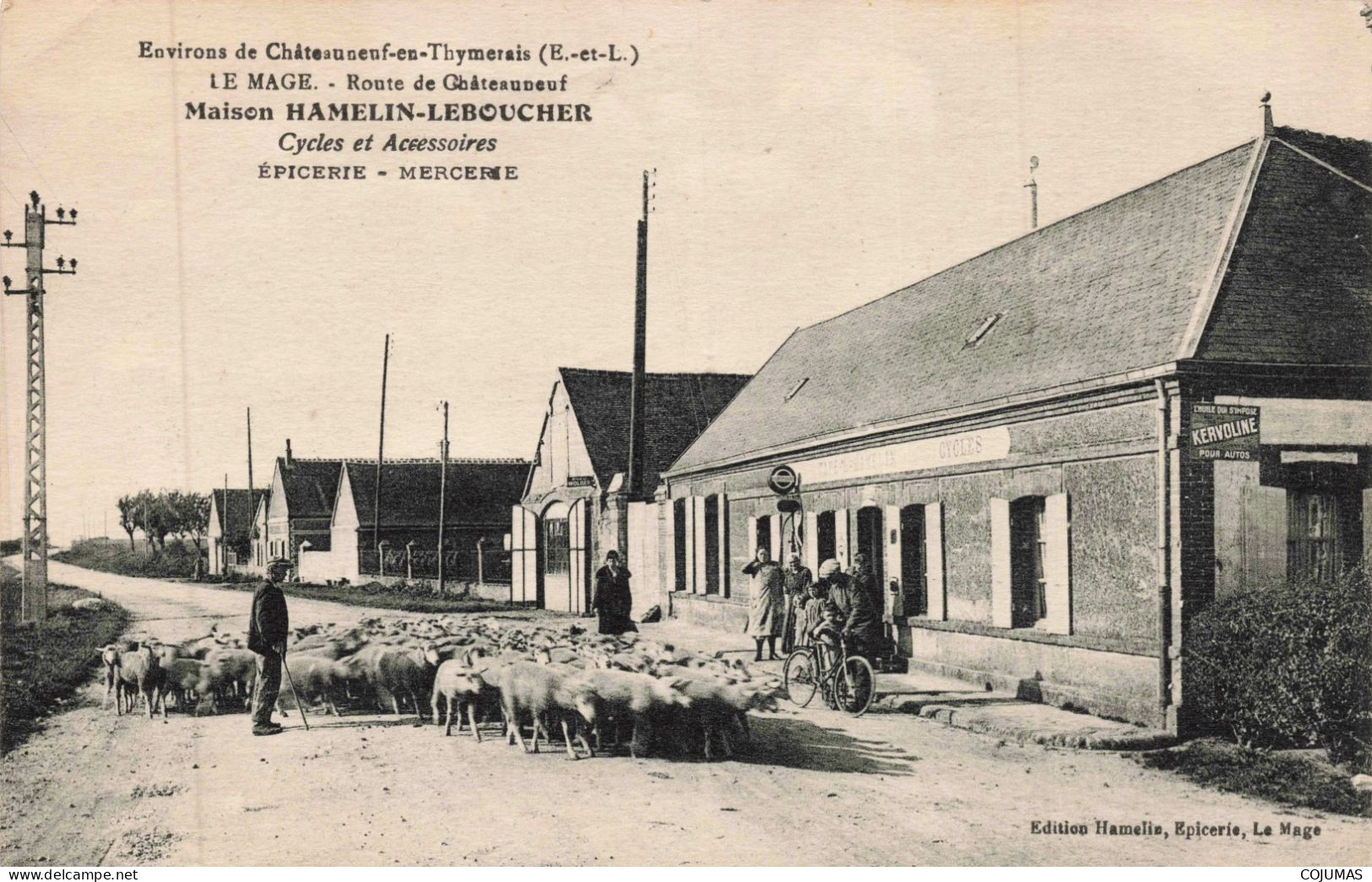 28 - CHATEAUNEUF EN THYMERAIS _S25064_ Environs - Le Mage - Maison Hamelin Leboucher Agriculture - Châteauneuf