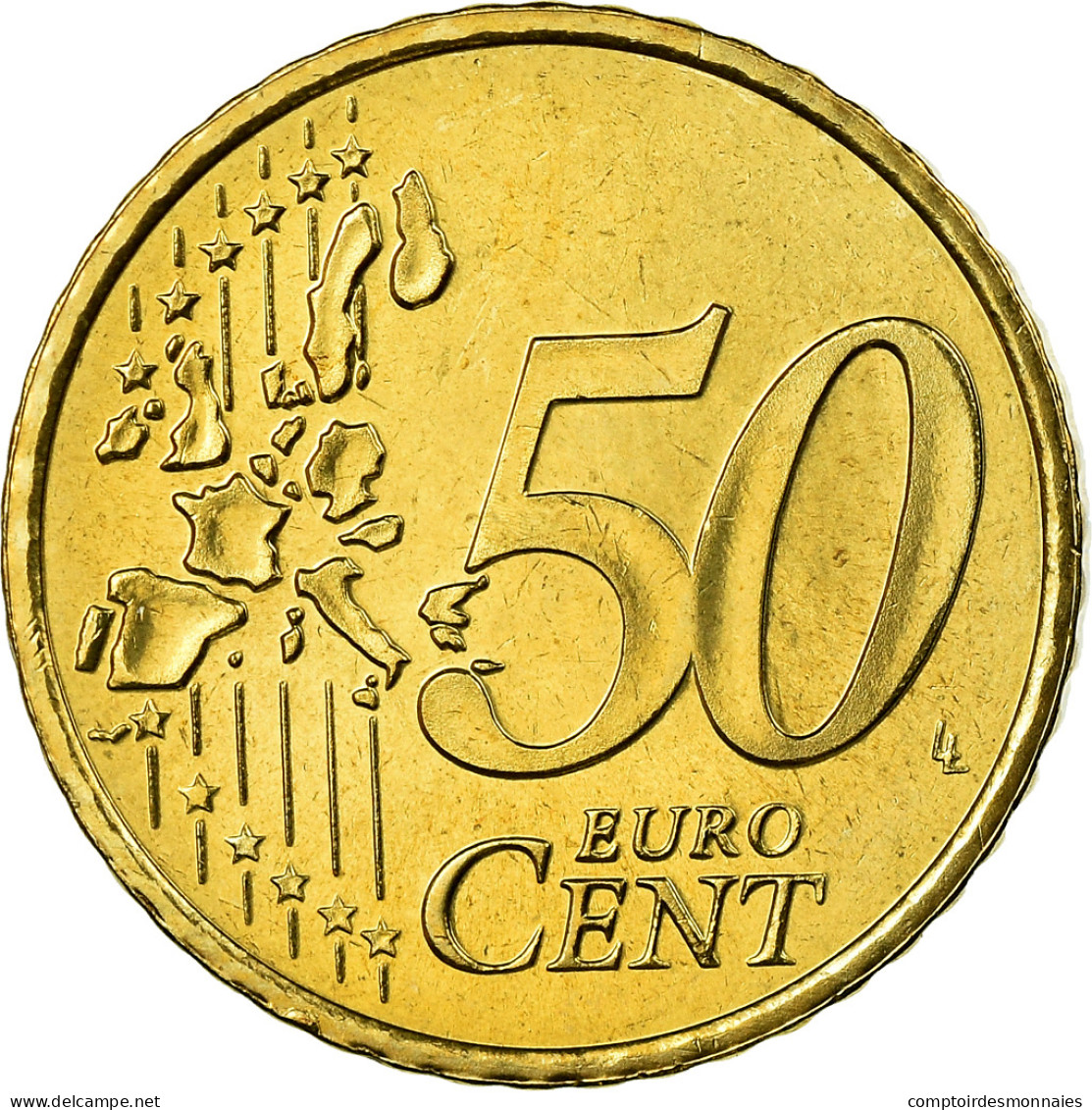 Pays-Bas, 50 Euro Cent, 2005, SPL, Laiton, KM:239 - Netherlands