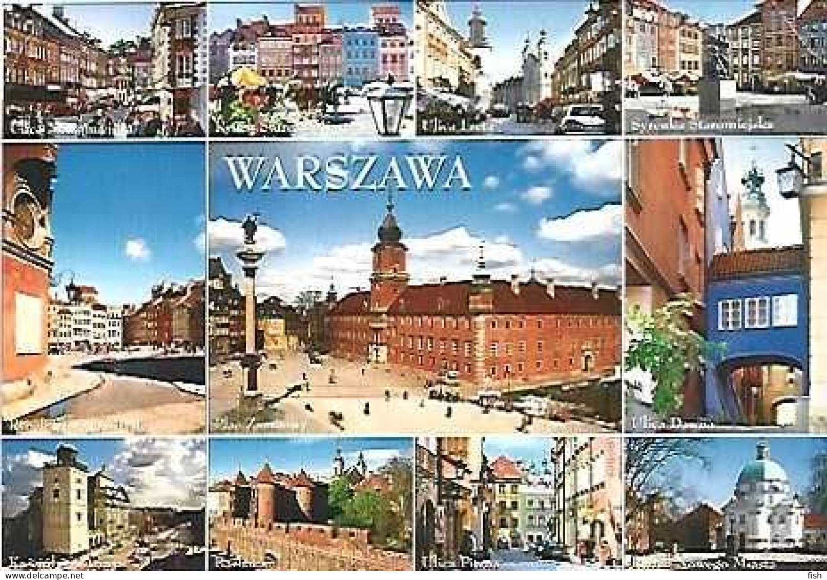 Poland & Postal, Warszawa, Stare Miasto, Multi,  Lagos Portugal 2020 (88876) - Storia Postale