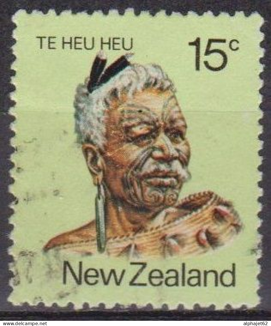Roi Maori - NOUVELLE ZELANDE - N° 781 - 1980 - Oblitérés