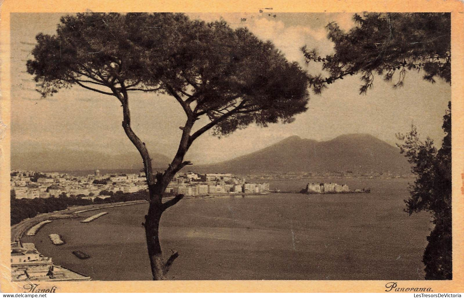 ITALIE - Napoli - Panorama - Carte Postale Ancienne - Napoli (Neapel)