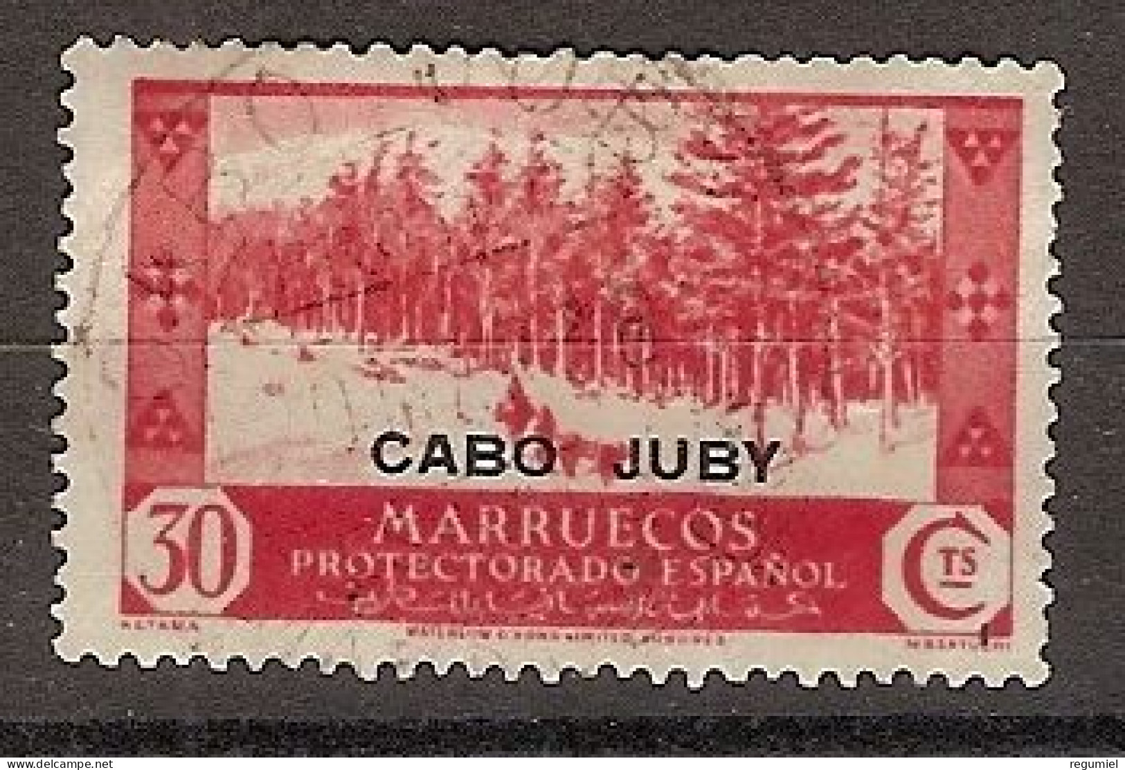 Cabo Juby U 080 (o) Usado. 1935 - Cape Juby