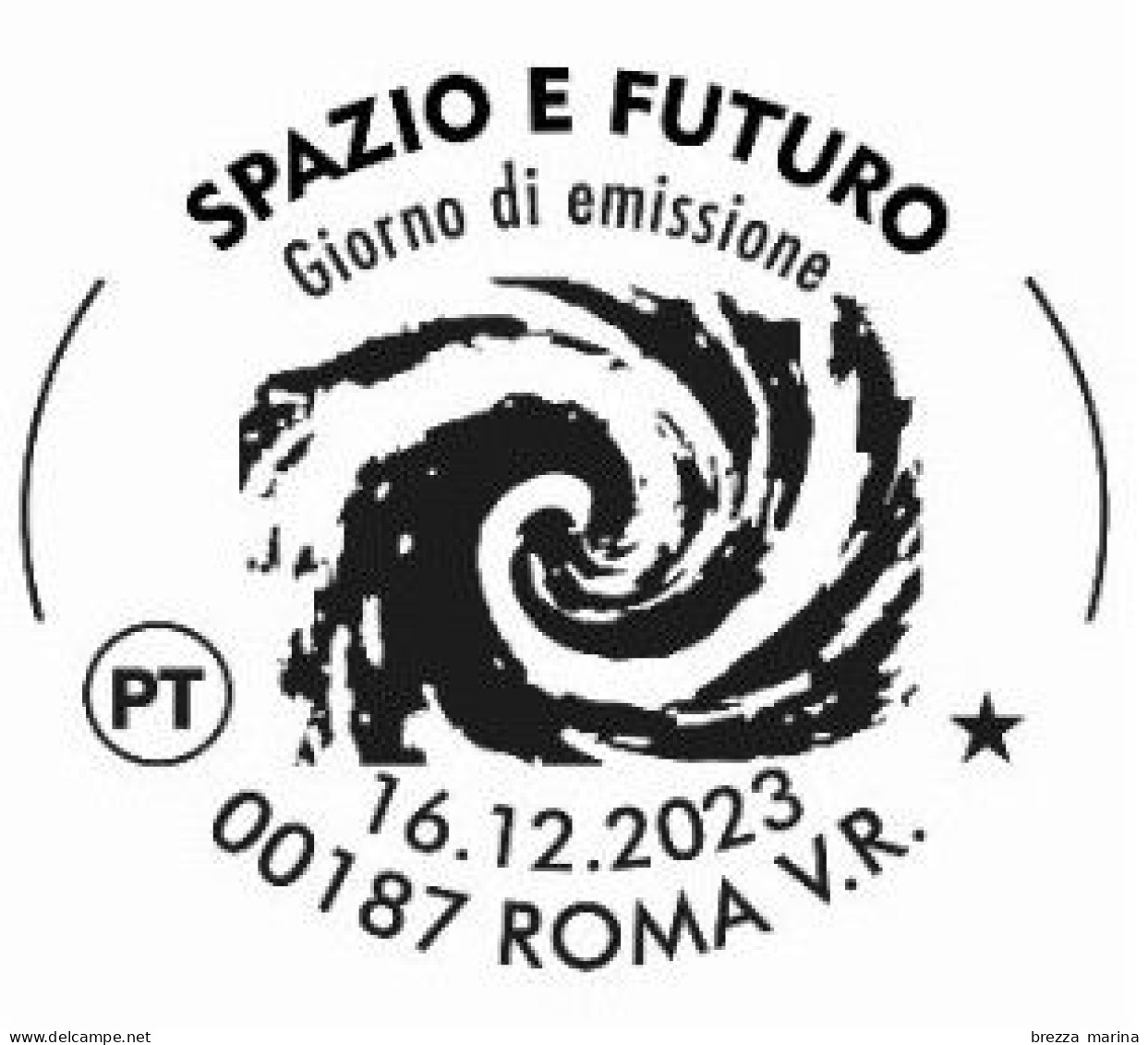 Nuovo - MNH - ITALIA - 2023 - Lo Spazio E Il Futuro - Programmi Spaziali Italiani - B Zona 3 - Barre 2385 - BF - Bar Codes