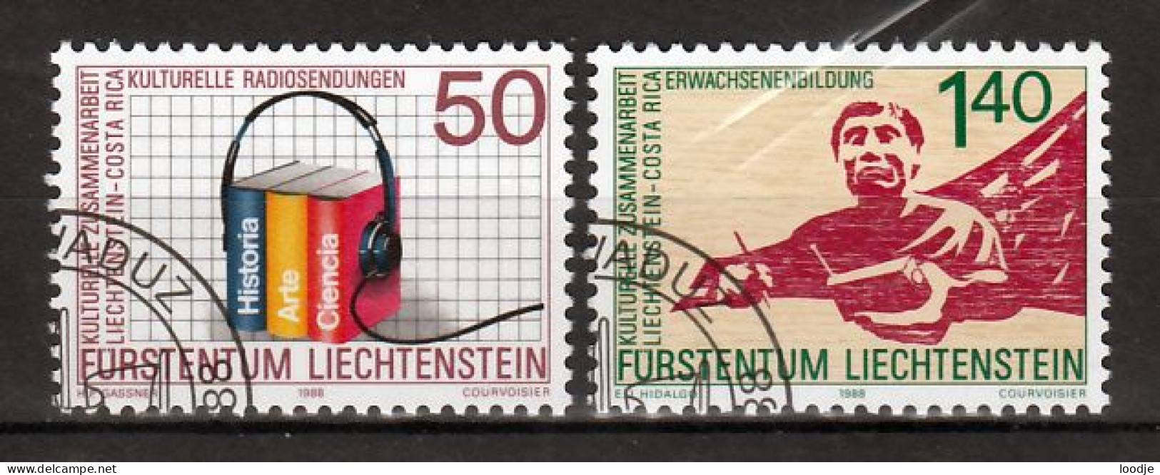 Liechtenstein Mi 945,946 Europa Gestempeld - Gebraucht